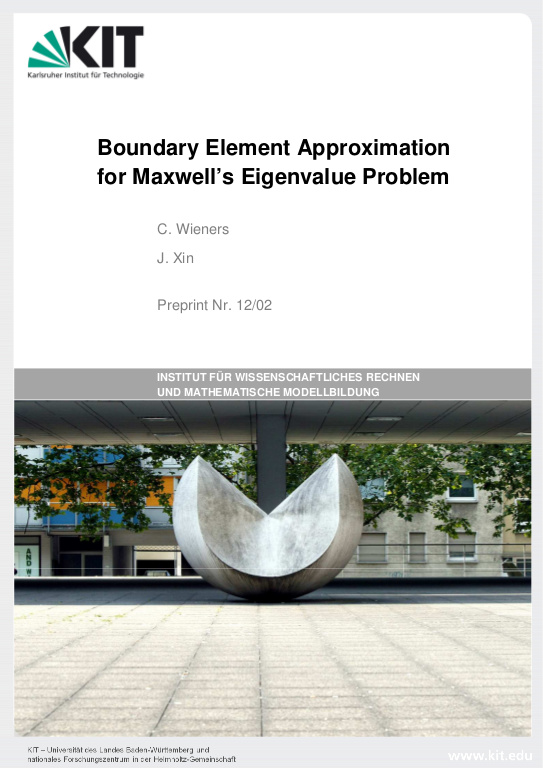 Cover der Publikation