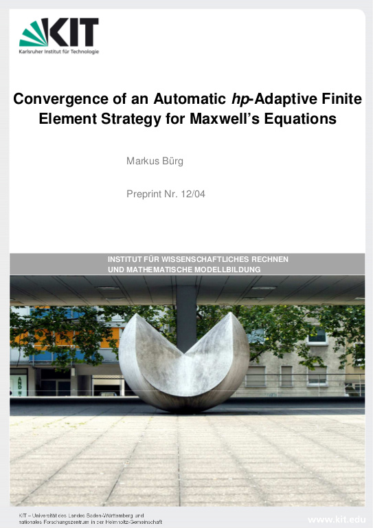 Cover der Publikation