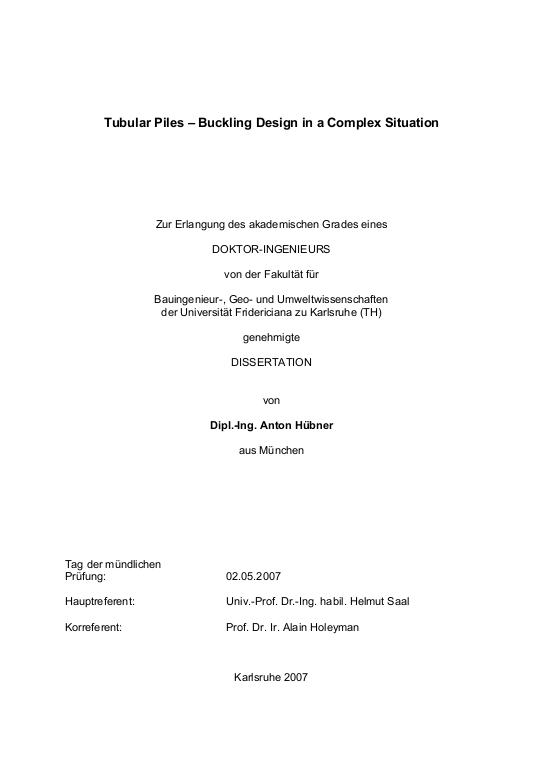 Cover der Publikation