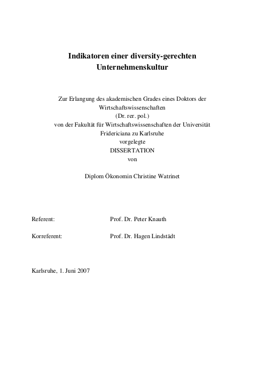 Cover der Publikation