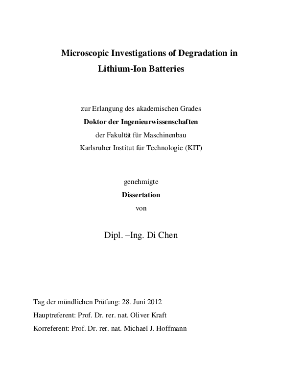 Cover der Publikation