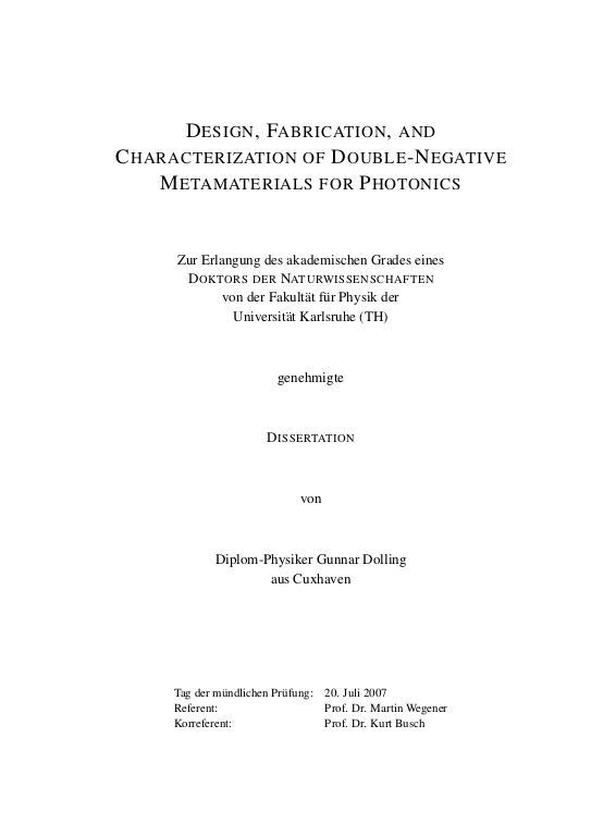 Cover der Publikation