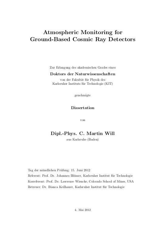 Cover der Publikation