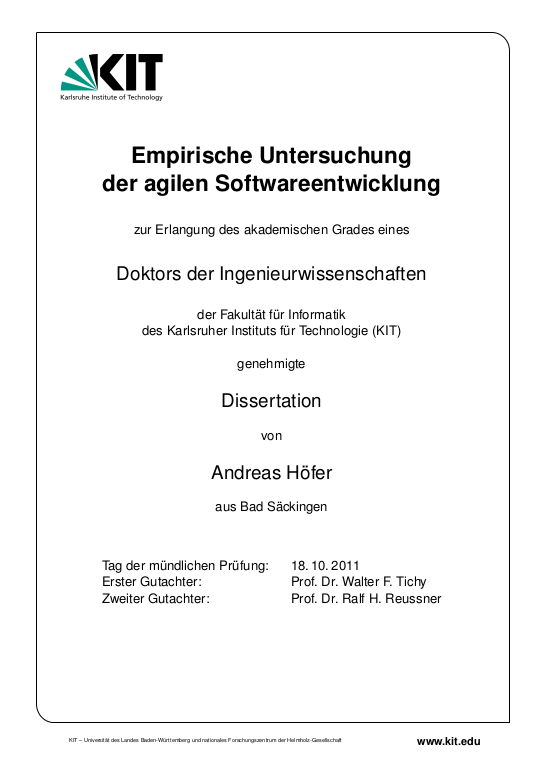 Cover der Publikation