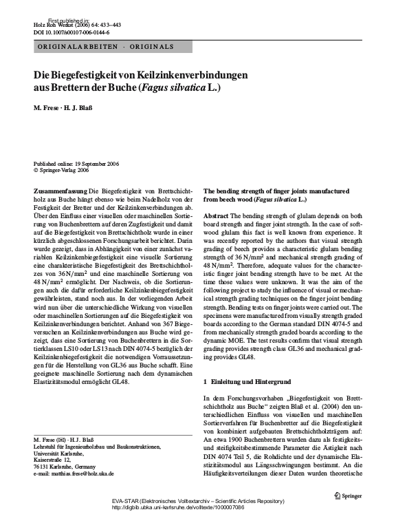 Cover der Publikation