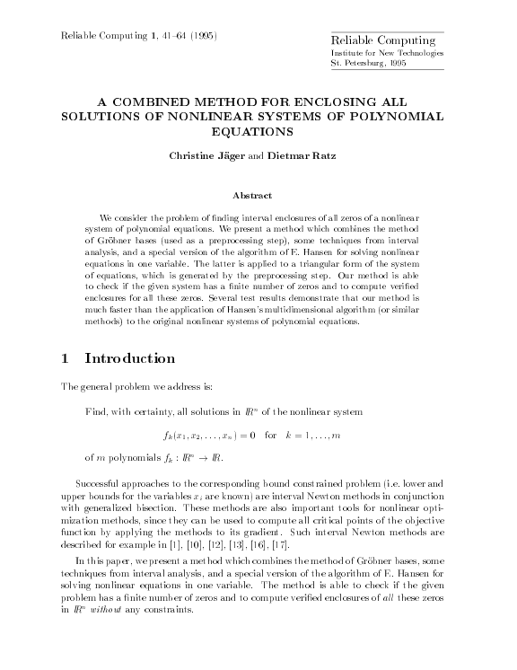 Cover der Publikation