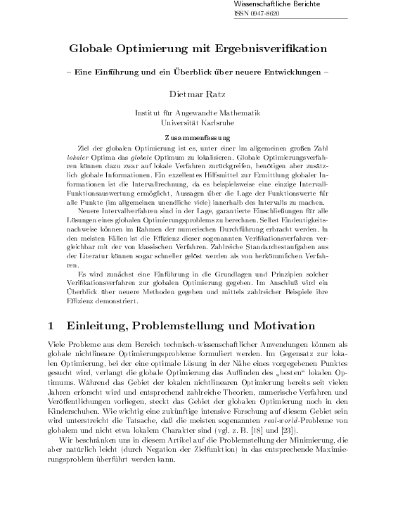 Cover der Publikation