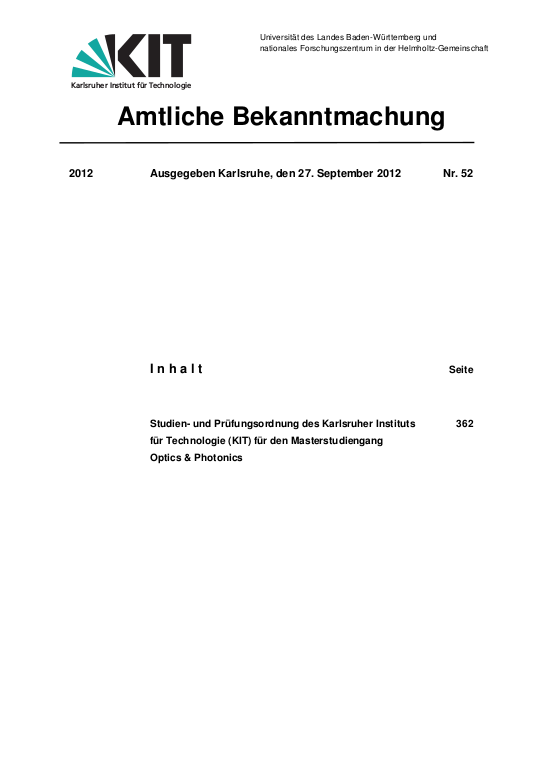 Cover der Publikation