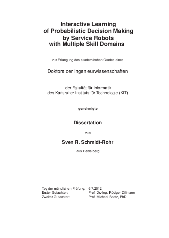 Cover der Publikation