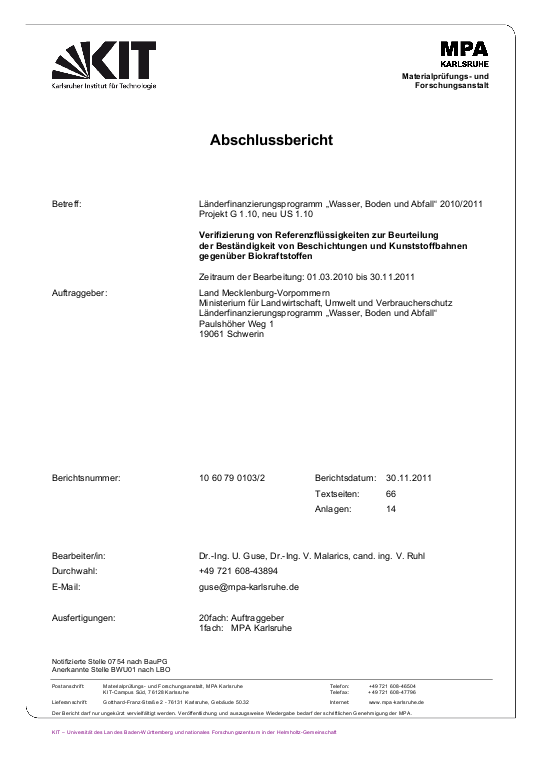 Cover der Publikation