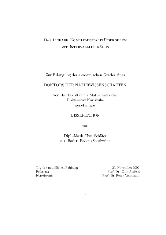 Cover der Publikation