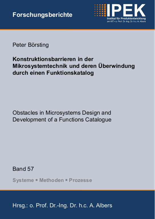 Cover der Publikation