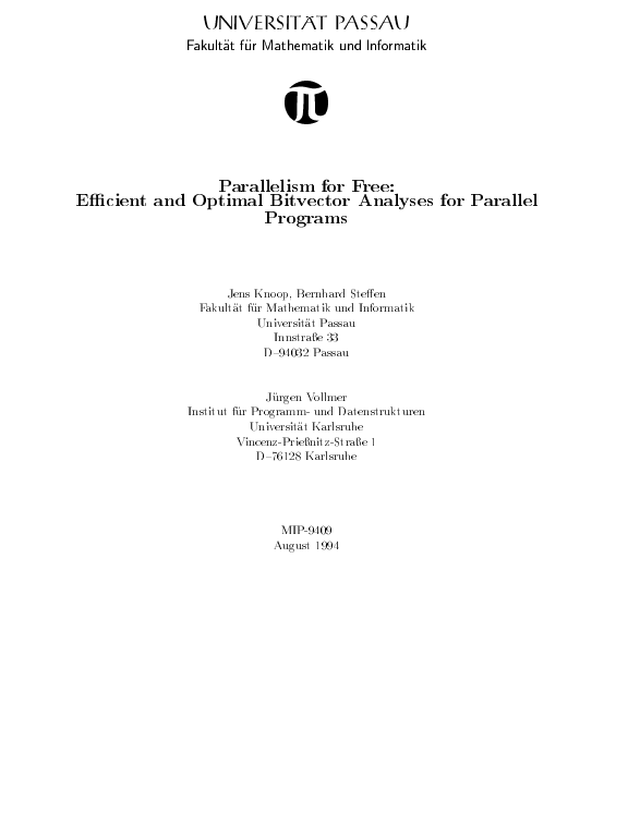 Cover der Publikation