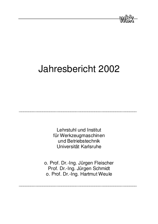 Cover der Publikation