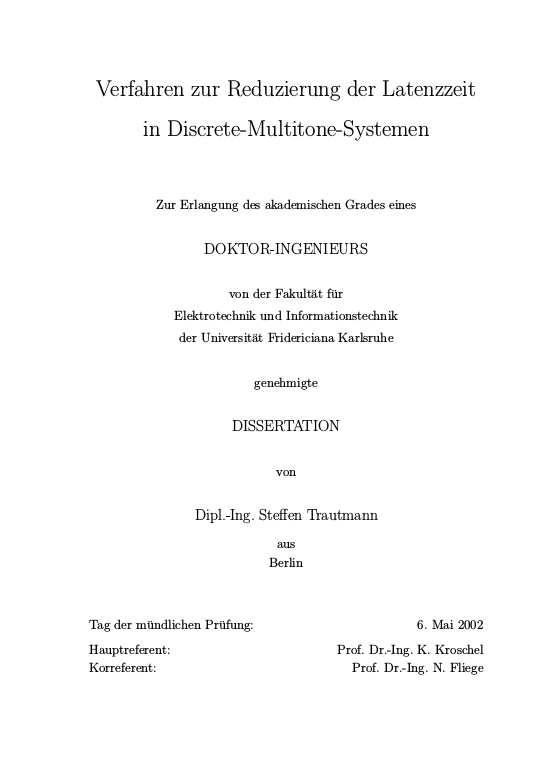 Cover der Publikation