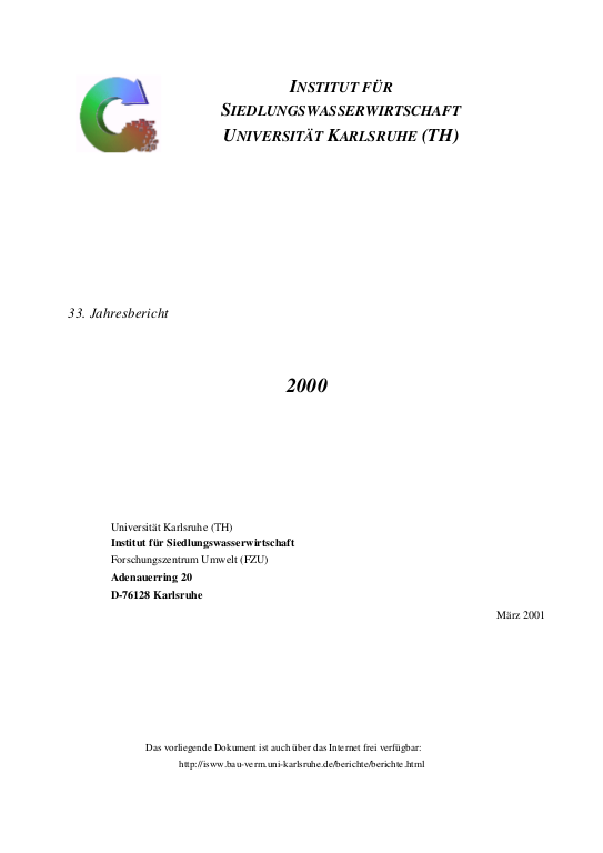 Cover der Publikation