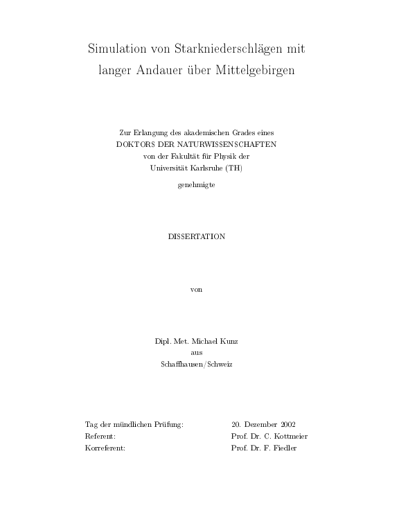 Cover der Publikation