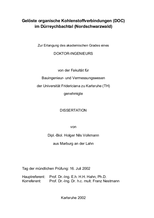 Cover der Publikation