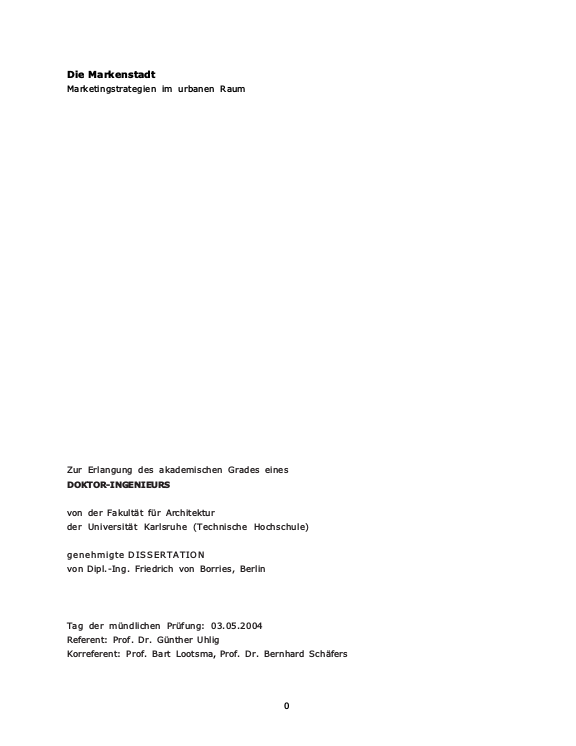 Cover der Publikation