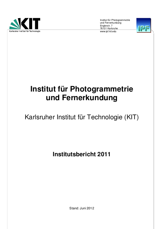Cover der Publikation