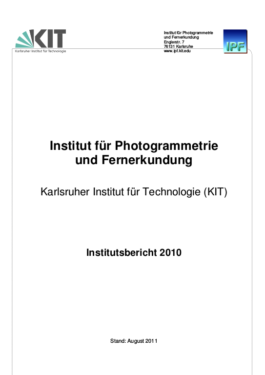 Cover der Publikation