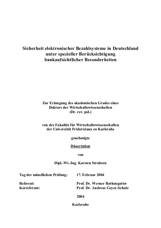 Cover der Publikation