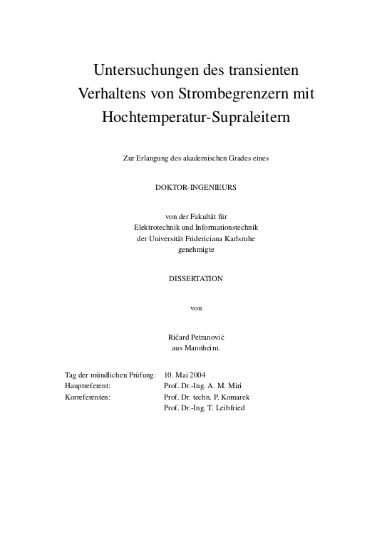 Cover der Publikation