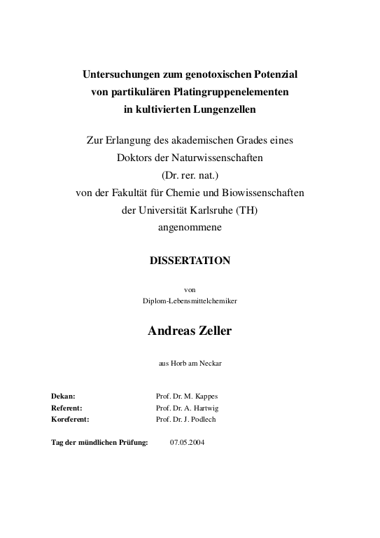 Cover der Publikation