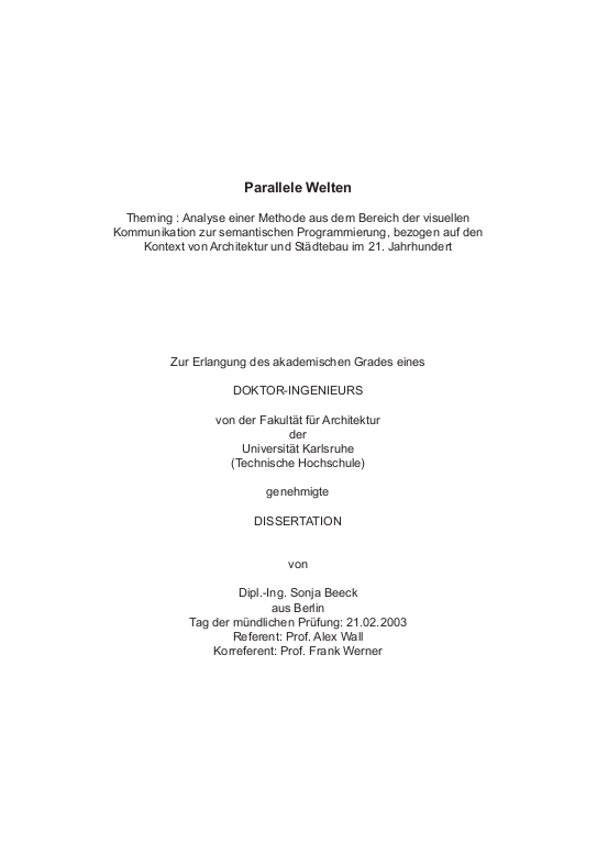 Cover der Publikation