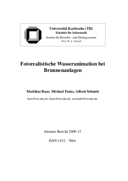 Cover der Publikation