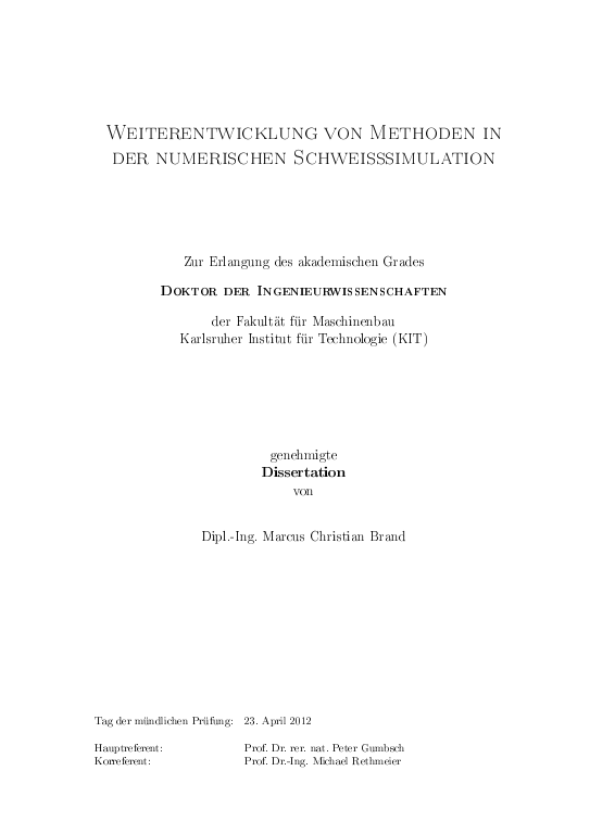 Cover der Publikation