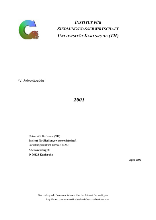 Cover der Publikation