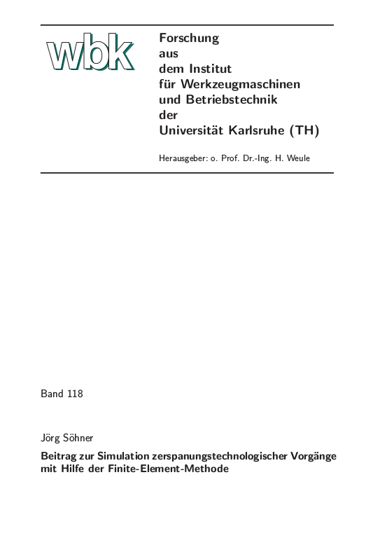 Cover der Publikation