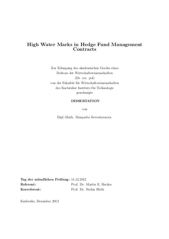 Cover der Publikation