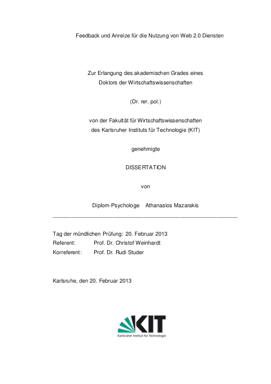 Cover der Publikation