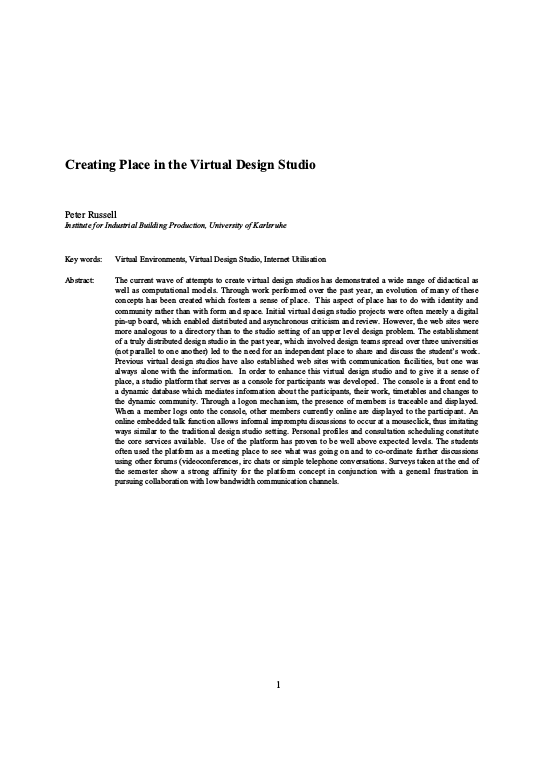 Cover der Publikation