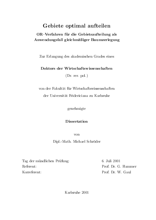 Cover der Publikation
