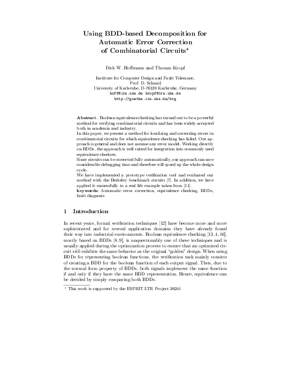 Cover der Publikation