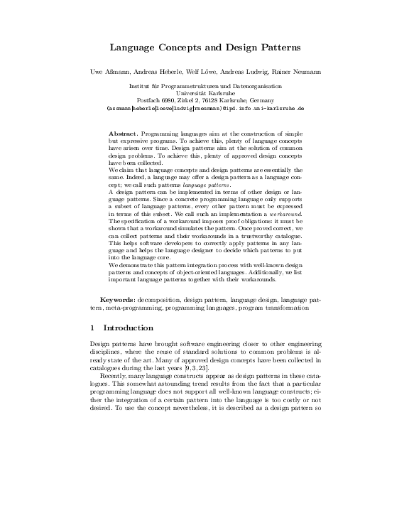 Cover der Publikation