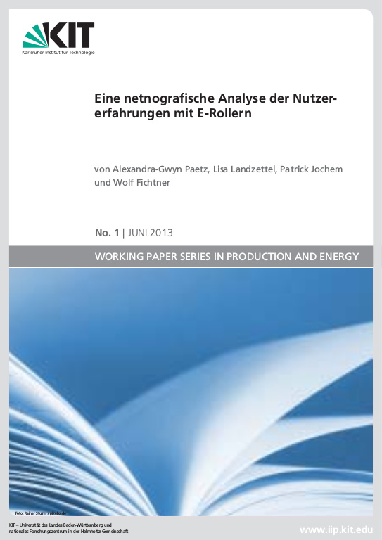 Cover der Publikation