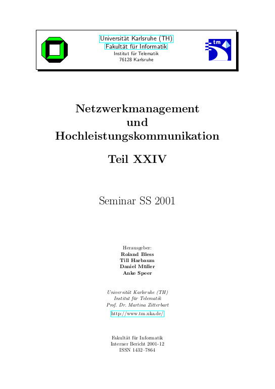 Cover der Publikation