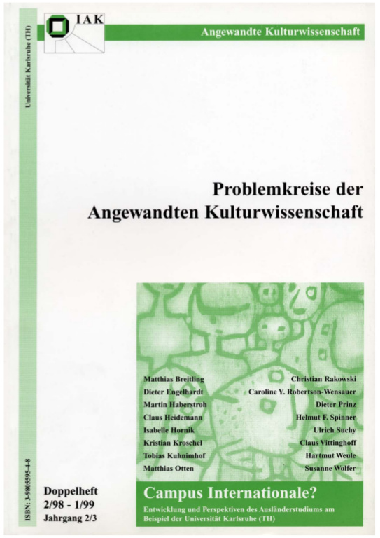 Cover der Publikation