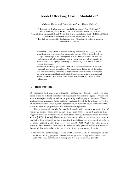 Cover der Publikation