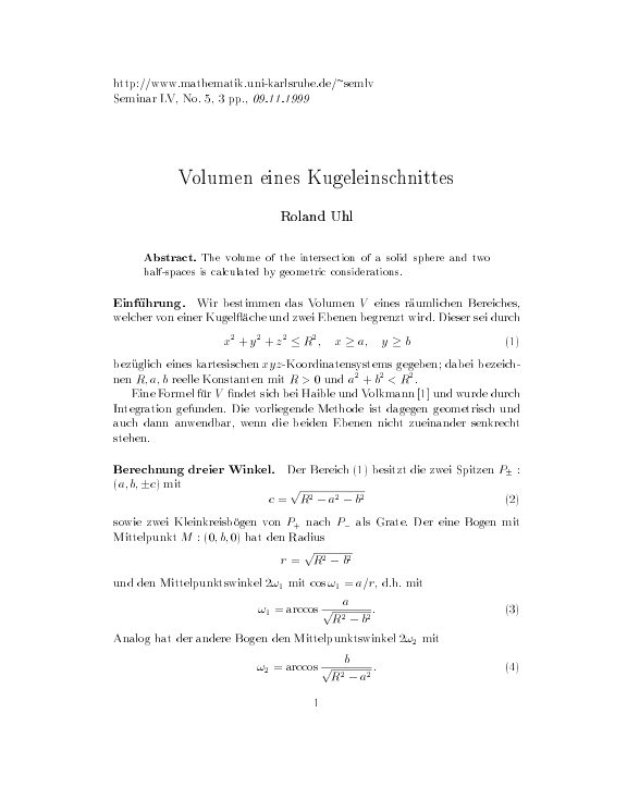 Cover der Publikation