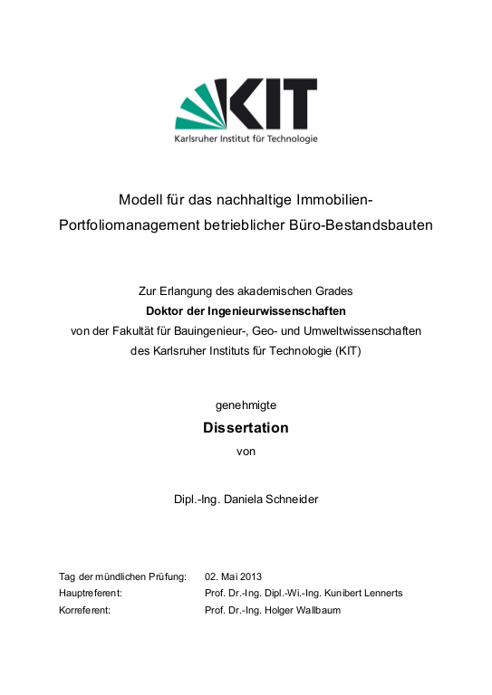 Cover der Publikation