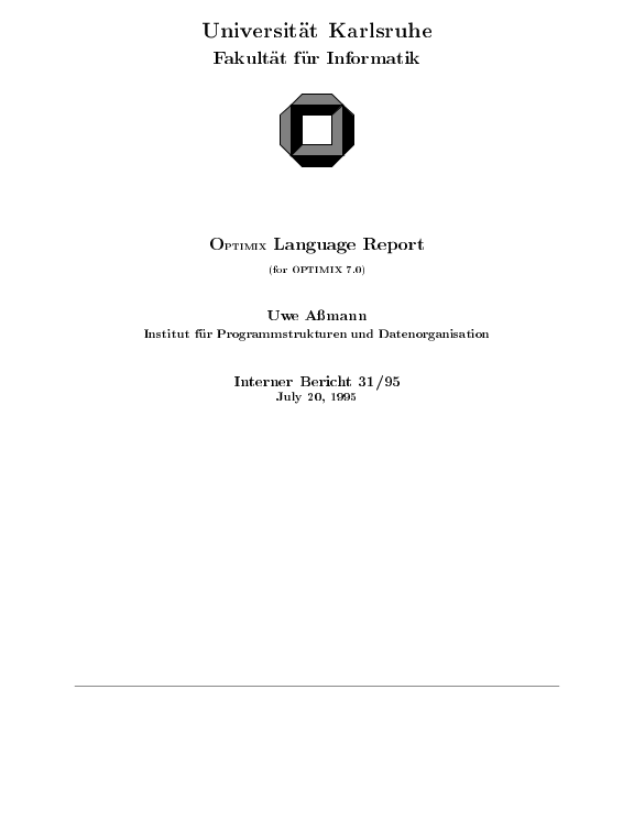 Cover der Publikation