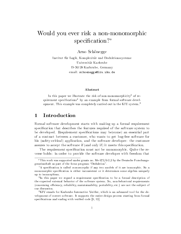 Cover der Publikation