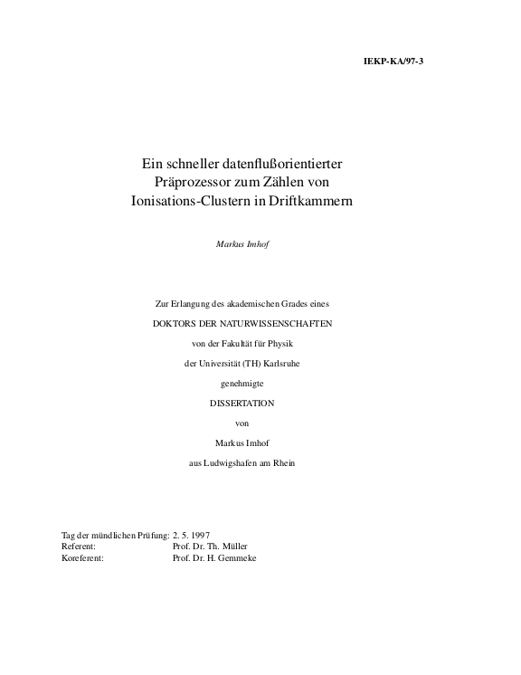 Cover der Publikation