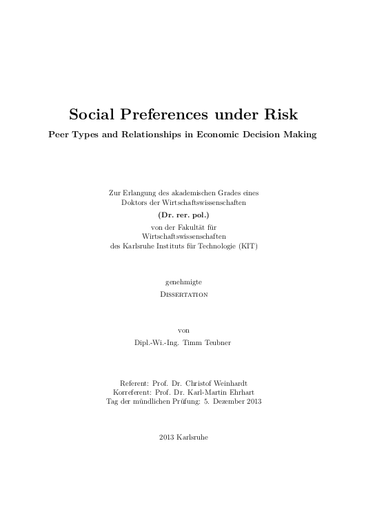 Cover der Publikation