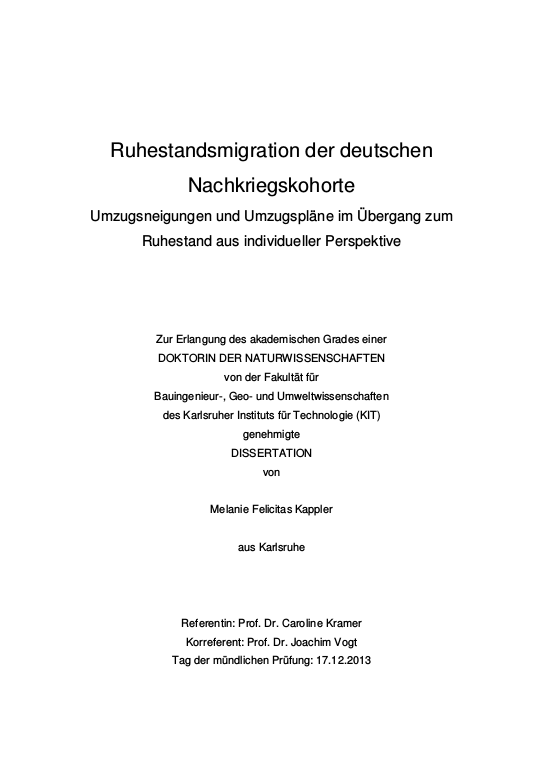 Cover der Publikation